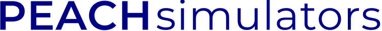 Peach Simulators text logo